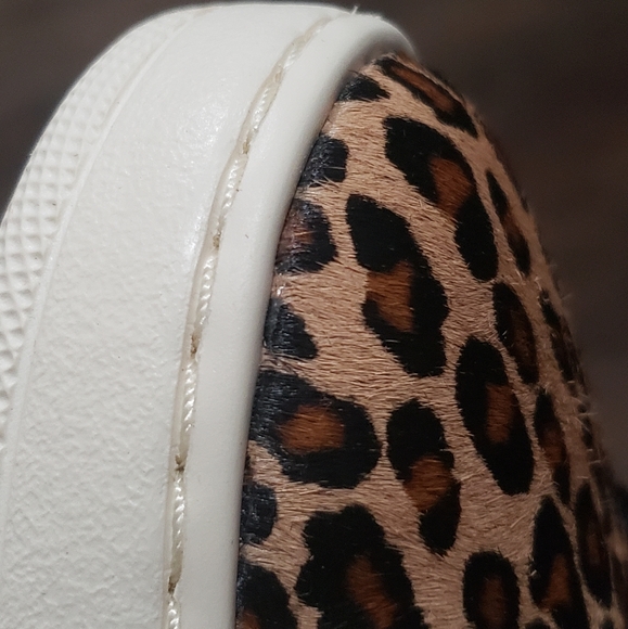 Coach Lowline Calf Hair Leopard print sneakers 7.5! - Picture 10 of 12